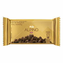chocolate ao leite nestle alpino pacote 25g