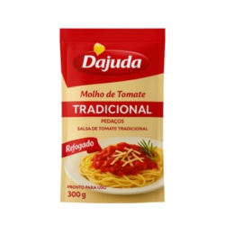 molho tomate d`ajuda 300g tradicional sache