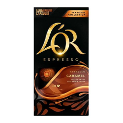 capsula l`or 52g c/10 caramelo
