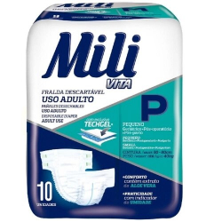 fralda geriatrica mili vita p 10un