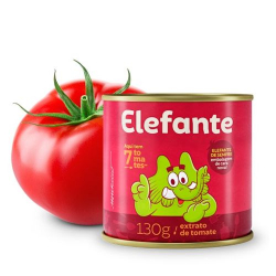 extrato de tomate elefante 130g