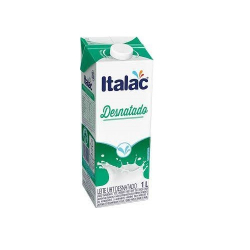 leite italac 1l desnatado