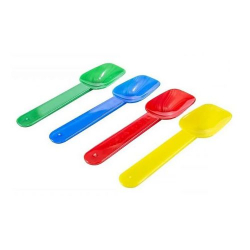 pazinha p/sorvete junco plast.c/50 cores sortidas