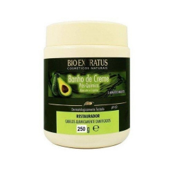 banho de creme bioextratus pos-quimica abacate e jojoba 150g