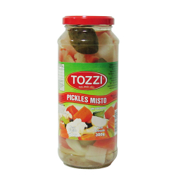 pickles misto em conserva tozzi 300g
