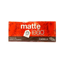 cha de canela matte leao 40g com 25 saquinhos