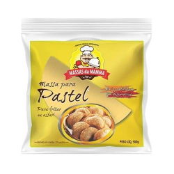 massa para pastel da mamma 500g disco