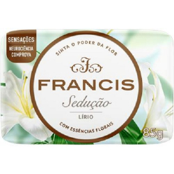 sabonete lirio branco francis suave 85g
