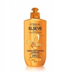 creme para pentear elseve l`oreal paris oleo extraordinario 250ml
