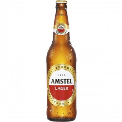 cerveja amstel lager garrafa descartavel 600ml