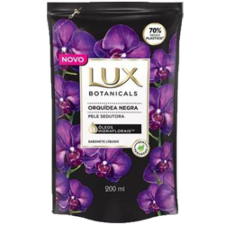 sabao liquido refil lux botanicals orquidea negra 200ml
