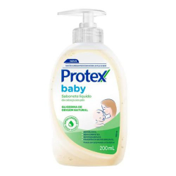 sabonte liquido protex 200ml baby glicerinado