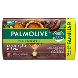 sabonete palmolive natural 150g cafe e oleo de amendoas