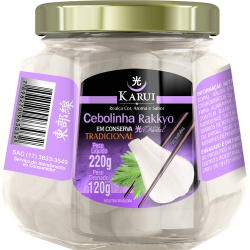 cebolinhas karui rakkyu 120g em conserva