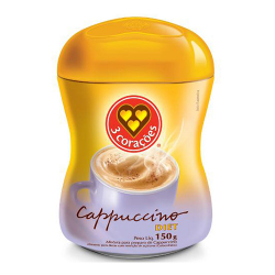 cappuccino 3 coracoes diet 150g