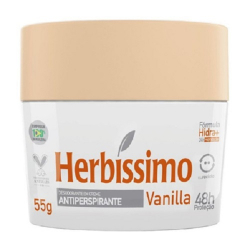 desodorante creme herbissimo 55g vanilla