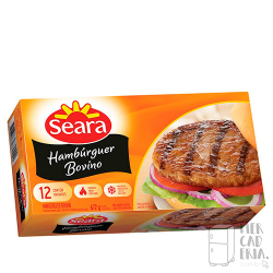 hamburguer bovino seara 672g