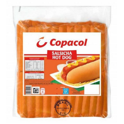 salsicha copacol hot dog 100g. aproximadamente.