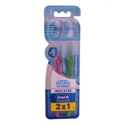 escova dental oral b leve 2 pague 1 indicator plus 40
