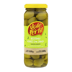 azeitonas verdes vale fertil com caroco 200g