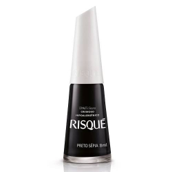 esmalte risque preto sepia 8ml