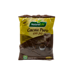 cacau puro em po natural life 100g