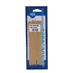 lixa de unha nico novato c/ 5 unids.