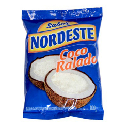 coco ralado sabor nordeste umido e adocado 100g