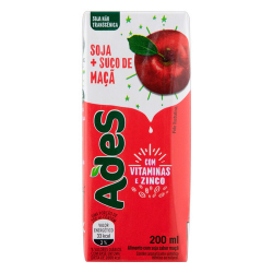 bebida ades 200ml soja maca