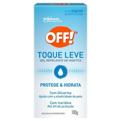 repelente off gel 100g toque leve