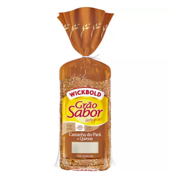 pao de forma wickbold castanha-do-para e quinoa 350g