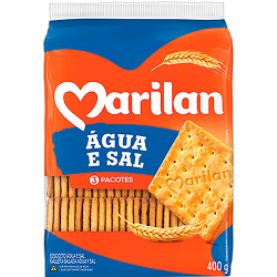 biscoito agua e sal marilan