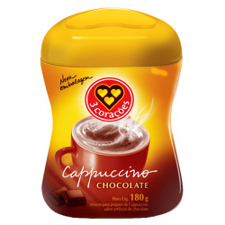 cappuccino 3 coracoes chocolate 180g