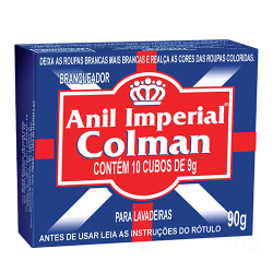 anil imperial colman com 10 cubos de 9g