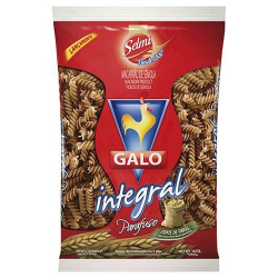 macarrao galo 500g parafuso integral semola