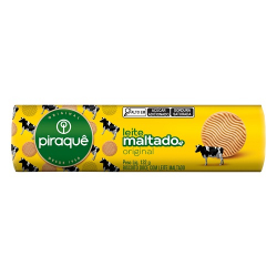 biscoito piraque 132g leite maltado