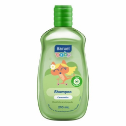 shampoo infantil baruel baby camomila
