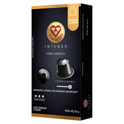 cafe 3 corecoes capsula 50g expresso intenso