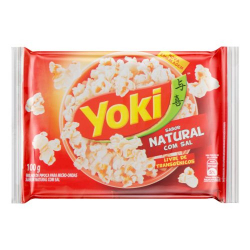 pipoca microondas yoki natural 100g