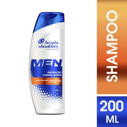 shampoo de cuidados com a raiz head & shoulders men prevencao contra queda 200ml