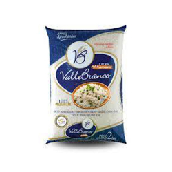 arroz valle branco 2 kg tipo 1 premium