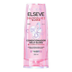 condicionador elseve 200ml glycolic gloss