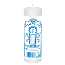 vela votiva sao domingos 245g