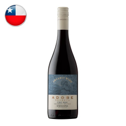 vinho tinto seco chileno emiliana adobe pinot noir 750 ml