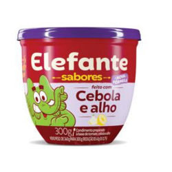 extrato de tomate elefante 300g cebola e alho pote