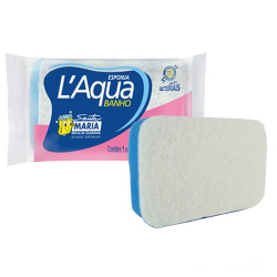esponja banho laqua un
