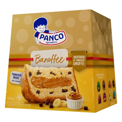 panetone panco 550g banoffee