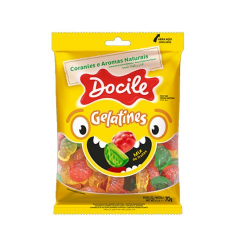 bala de gelatina docile 70g mix frutas