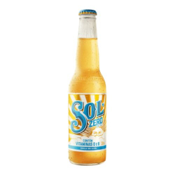 cerveja sol 330ml sem alcool premium long neck