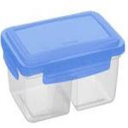 pote hermetico jaguar 1,25l c/divisoria c/trava color